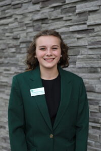 Kaylin Osterhaus of Petersburg was named the 2026 National Dairy Month chairman for Lincoln County. She was honored recently at the Tennessee National Dairy Month Kickoff Event in Nashville. Courtesy photo